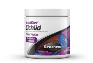 Seachem NutriDiet Cichlid Flakes with Probiotics