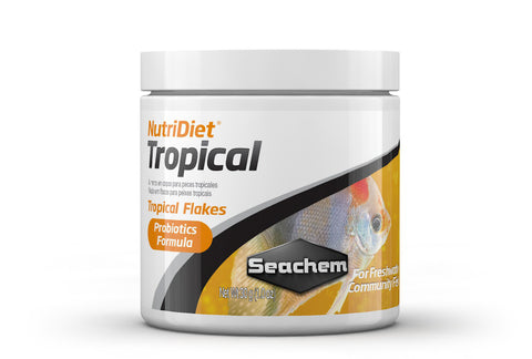 Seachem NutriDiet Tropical Flakes with Probiotics