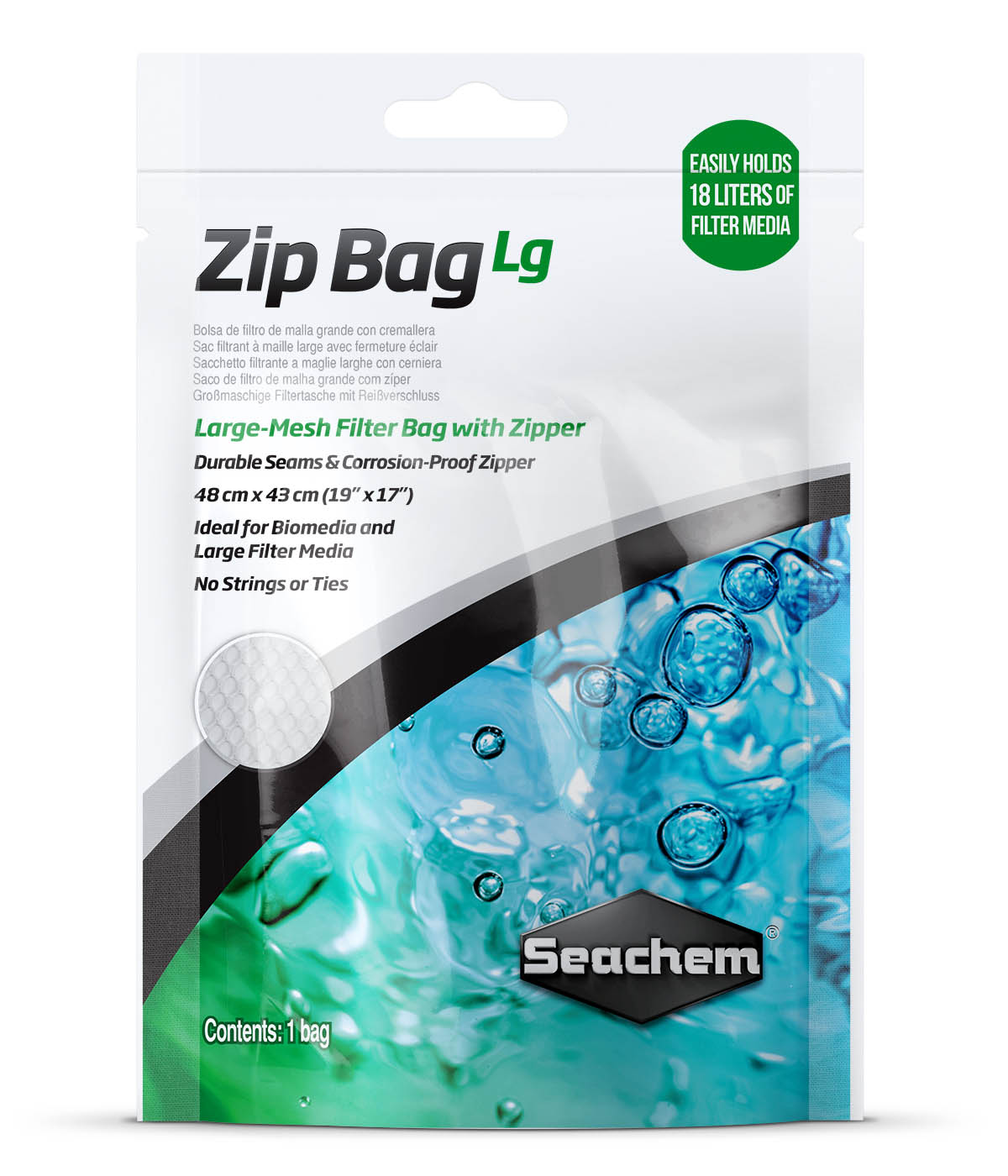 Seachem Zip Bag LG