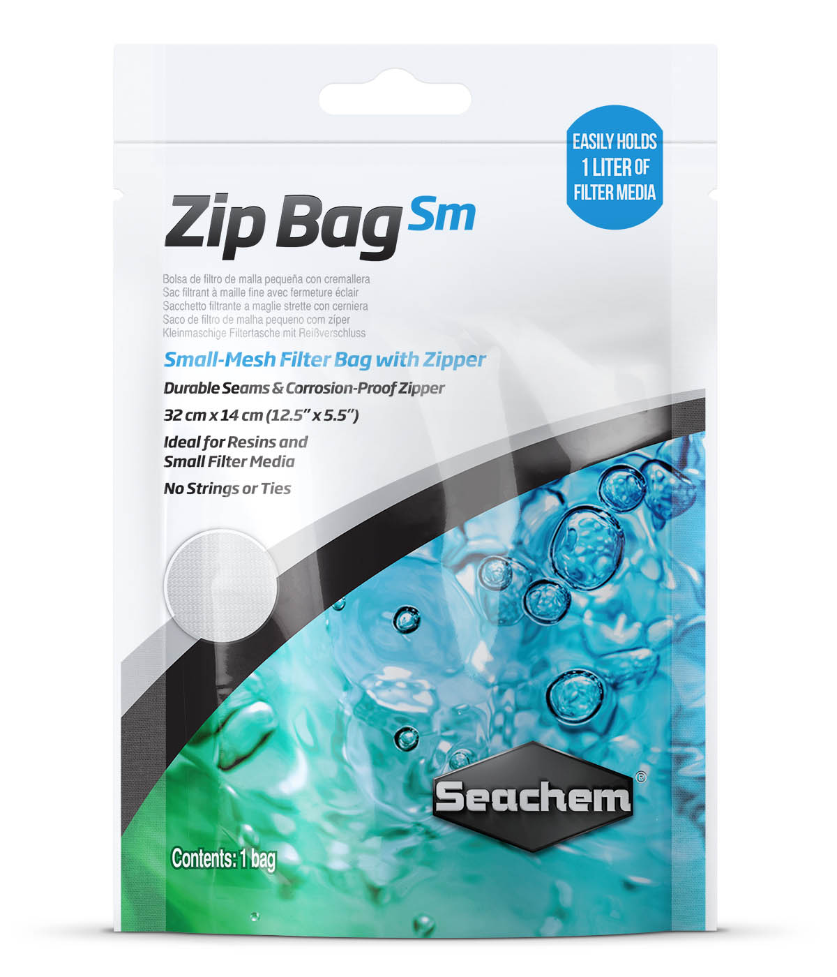 Seachem Zip Bag SM